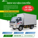 Dịch Vụ Vận Chuyển - Xe Tải 2.4 Tấn | Chợ Hoa Kiểng