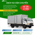 Dịch Vụ Vận Chuyển - Xe Tải 8 Tấn | Chợ Hoa Kiểng