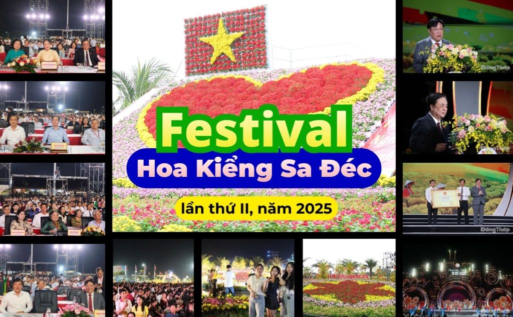 Festival Hoa - Kiểng Sa Đéc lần thứ II năm 2025: Tôn vinh làng nghề trăm tuổi, lan tỏa “Sắc hoa ngày mới”