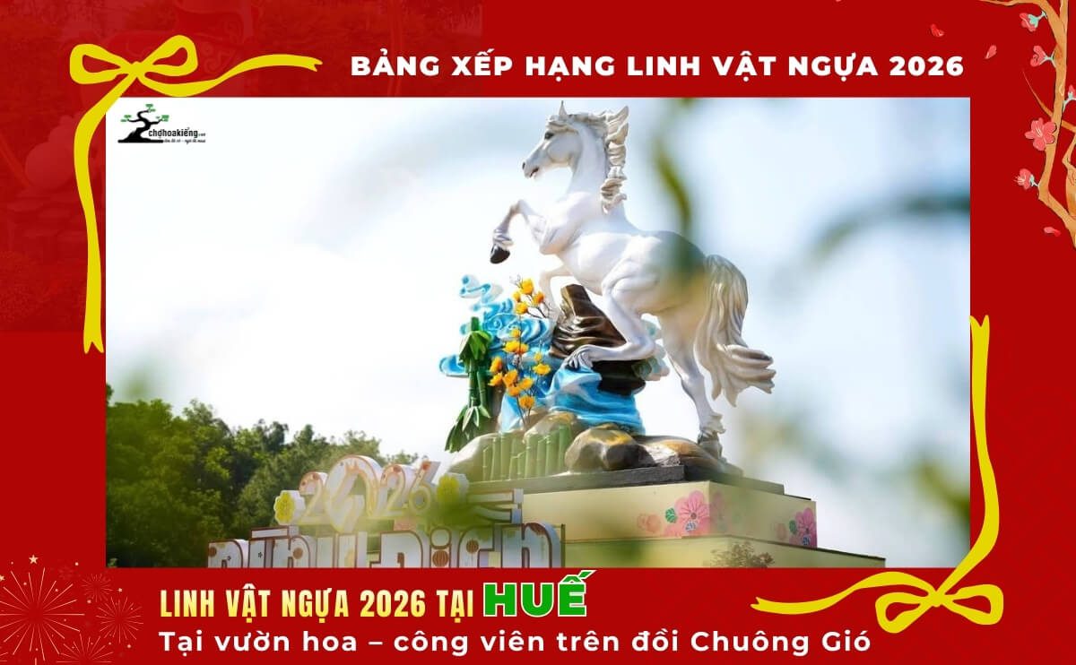 Linh Vật Ngựa Ở Huế